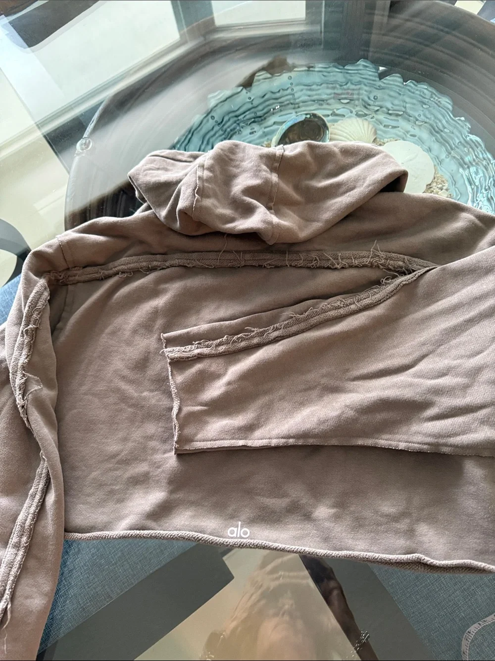 Alo Yoga Effortless Cropped Hoodie